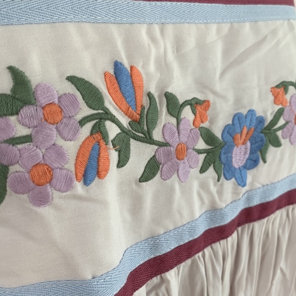 Embroidered cotton night dress BNWOT - Picture 3 of 6